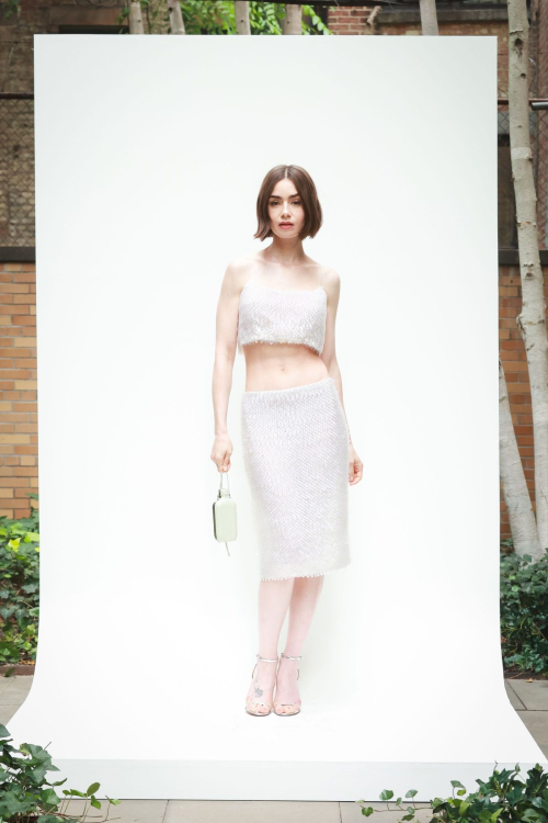 Lily Collins Calvin Klein NYFW, September 2025 3