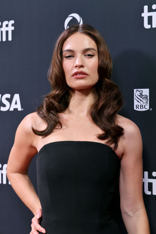 Lily James at Swiped TIFF Premiere, Sep 2025