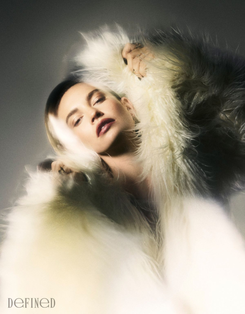 Lily James for Defined Magazine, Sep 2025 9