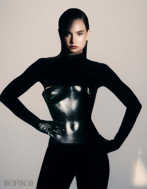 Lily James for Defined Magazine, Sep 2025 1