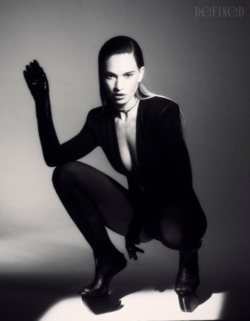 Lily James for Defined Magazine, Sep 2025 6