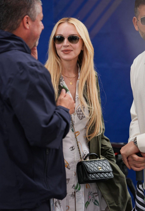 Lindsay Lohan at US Open Tennis NYC, Sep 2025