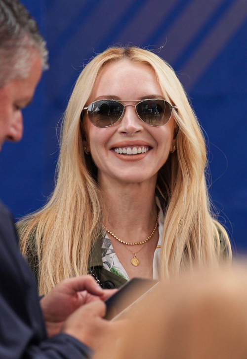 Lindsay Lohan at US Open Tennis NYC, Sep 2025 1