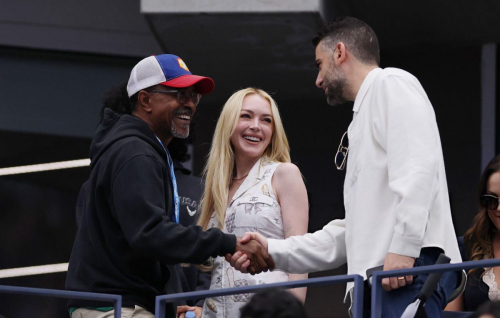 Lindsay Lohan at US Open Tennis NYC, Sep 2025 2