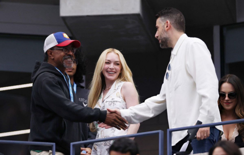 Lindsay Lohan at US Open Tennis NYC, Sep 2025 3