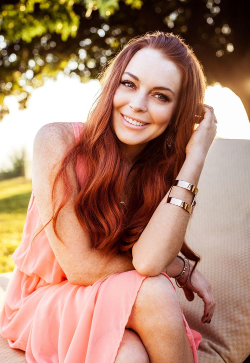 Lindsay Lohan photoshoot, 2012 13