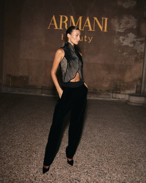 Lorena Rae at Armani Beauty event Venice, August 2025 1