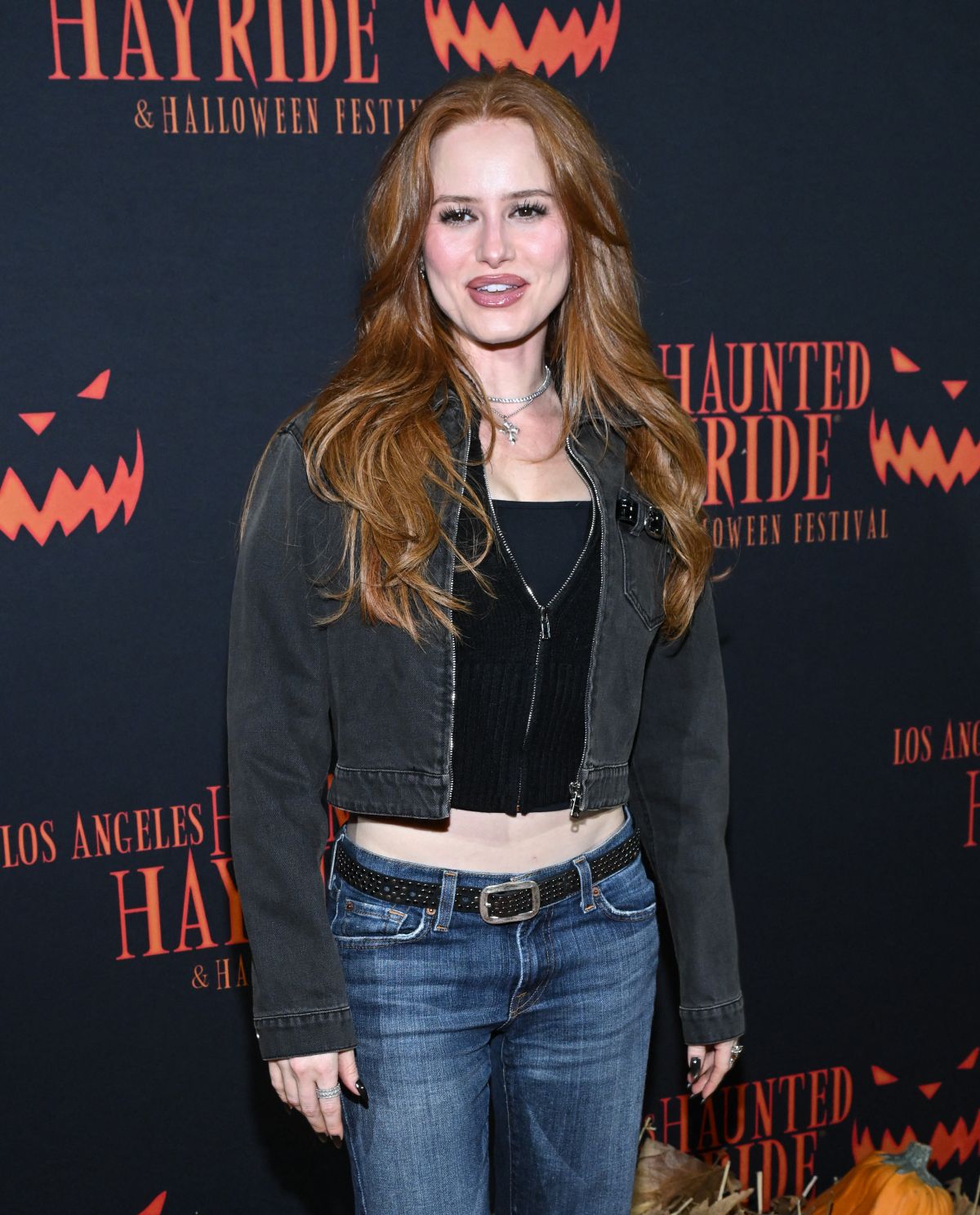 Madelaine Petsch at Haunted Hayride Griffith Park, September 2025