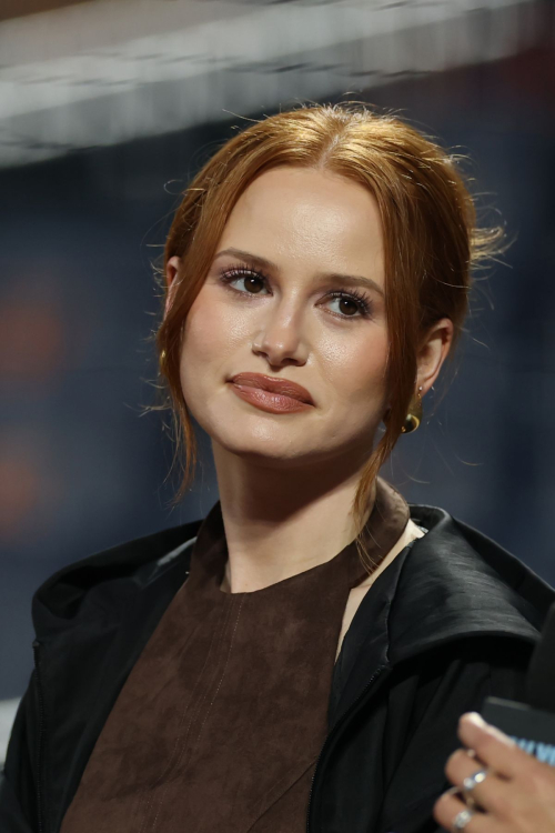 Madelaine Petsch at NYCFC vs Inter Miami game NYC, September 2025