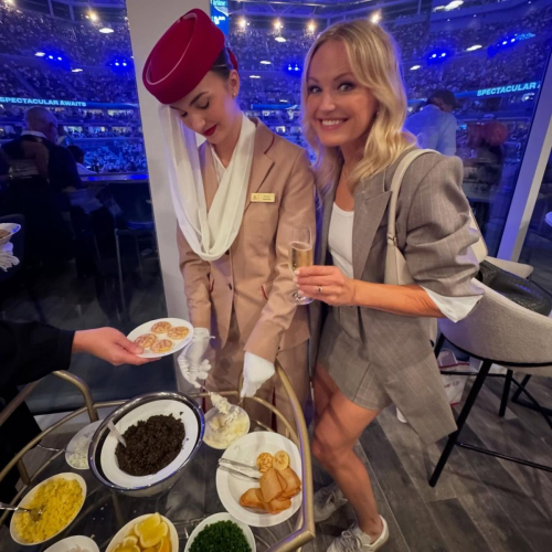 Malin Akerman at US Open Tennis in New York, September 2025 3