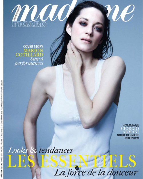 Marion Cotillard Madame Figaro, September 2025