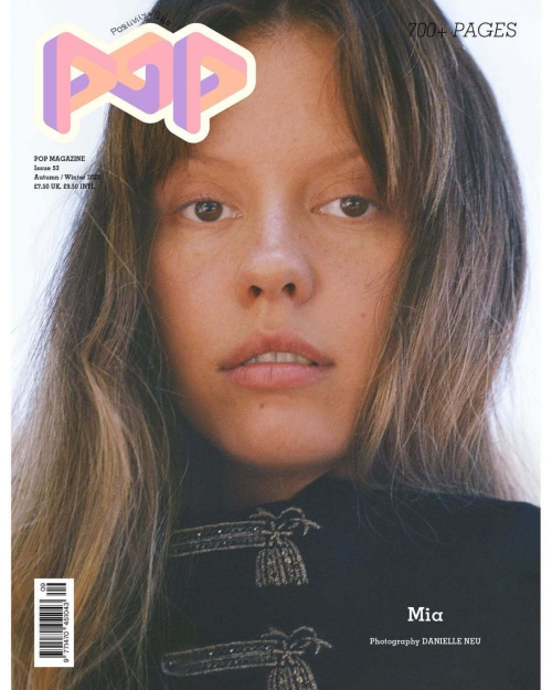 Mia Goth for POP Magazine, Autumn/Winter 2025 6