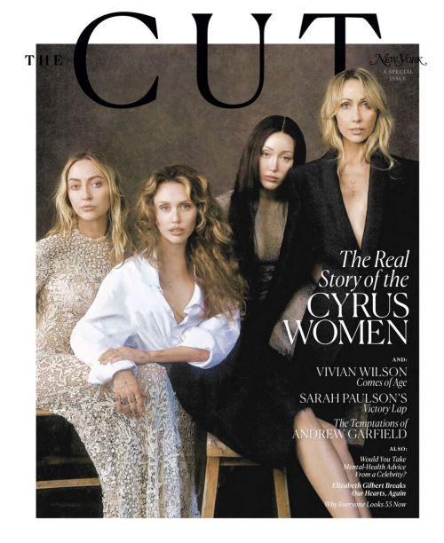 Miley Cyrus and family cover New York Magazine The Cut, 2025
