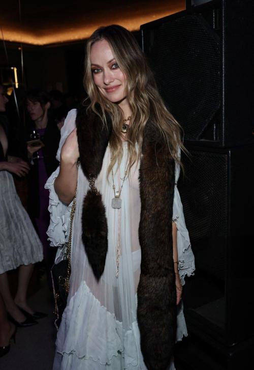 Olivia Wilde W Mag Bloomingdales NYFW, September 2025