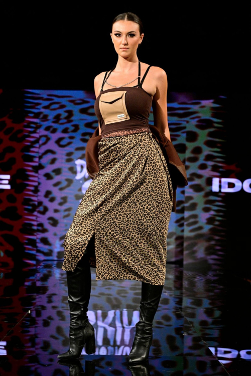Rachel Pizzolato walks Art Hearts Fashion Show at NYFW 2025