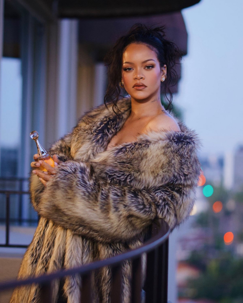 Rihanna for J’Adore perfume campaign, September 2025