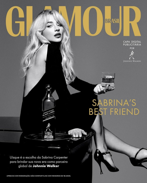 Sabrina Carpenter covers Glamour Brasil, September 2025