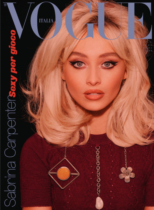 Sabrina Carpenter for Vogue Italy, October 2025