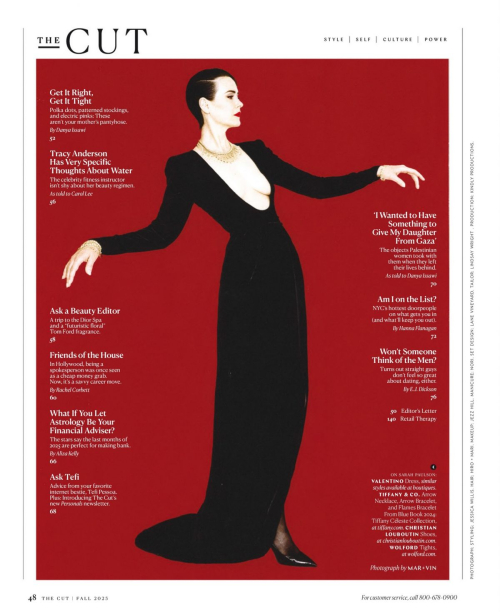 Sarah Paulson covers New York Magazine The Cut, 2025 8