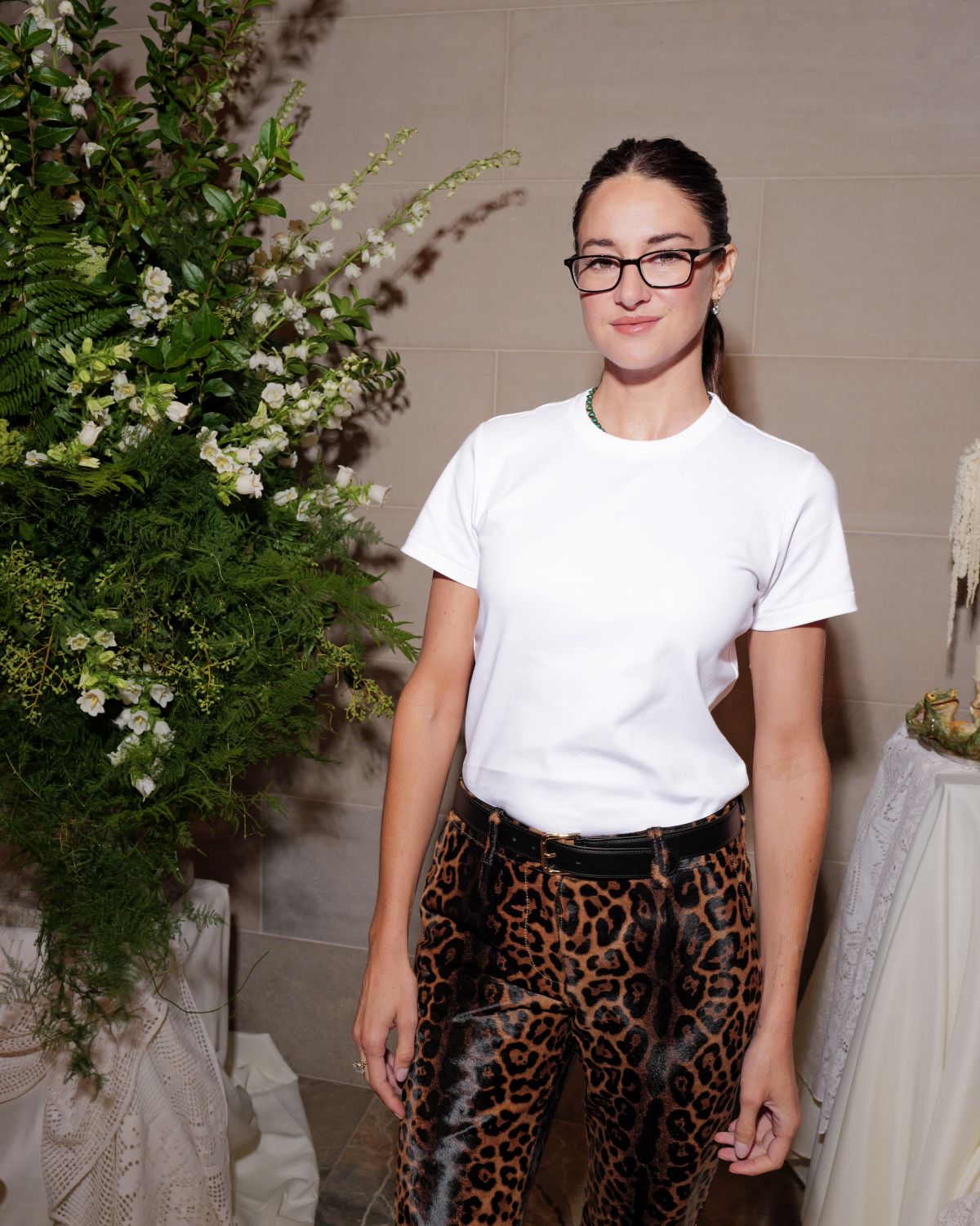 Shailene Woodley at Jessica McCormack Opening, Sep 2025