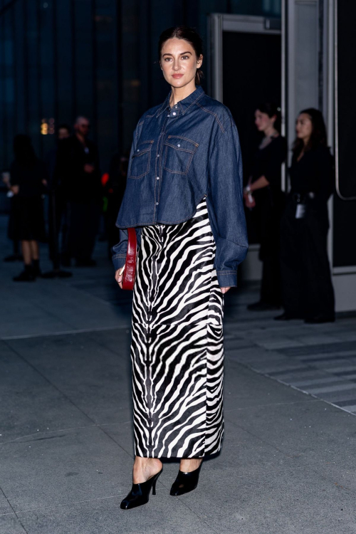 Shailene Woodley at Khaite NYFW show, September 2025 3