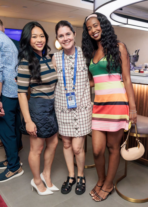 Sunisa Lee at US Open Men’s Final, Sep 2025 3