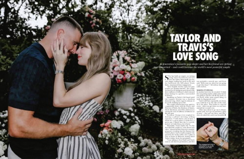 Taylor Swift and Travis Kelce in Hello Magazine, September 2025 2