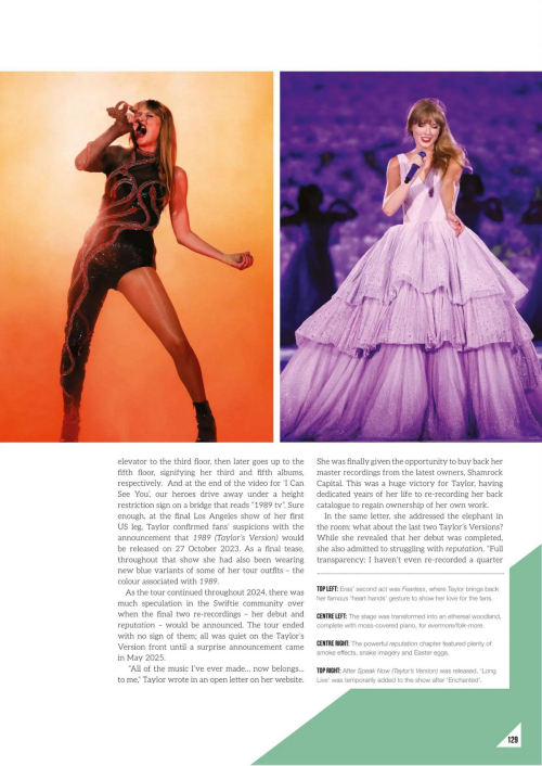 Taylor Swift The Fanbook 9th Edition, September 2025 16