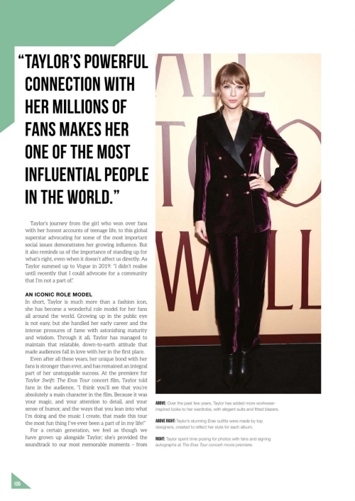 Taylor Swift The Fanbook 9th Edition, September 2025 32