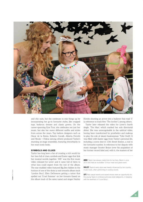 Taylor Swift The Fanbook 9th Edition, September 2025 43