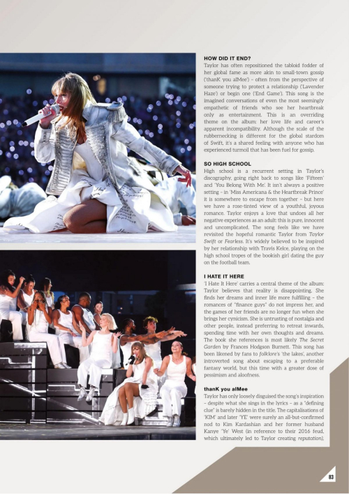Taylor Swift The Fanbook 9th Edition, September 2025 48