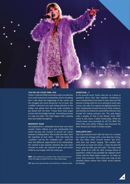 Taylor Swift The Fanbook 9th Edition, September 2025 53