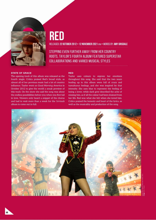 Taylor Swift The Fanbook 9th Edition, September 2025 73