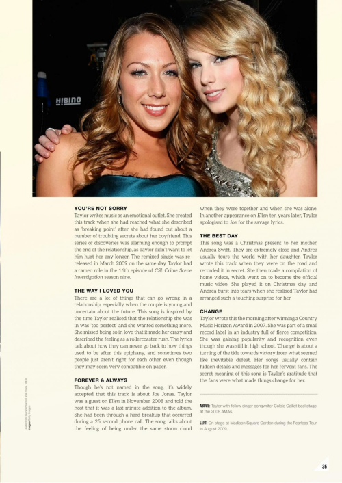 Taylor Swift The Fanbook 9th Edition, September 2025 78