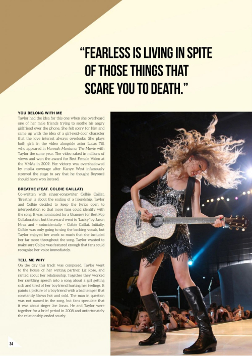 Taylor Swift The Fanbook 9th Edition, September 2025 79