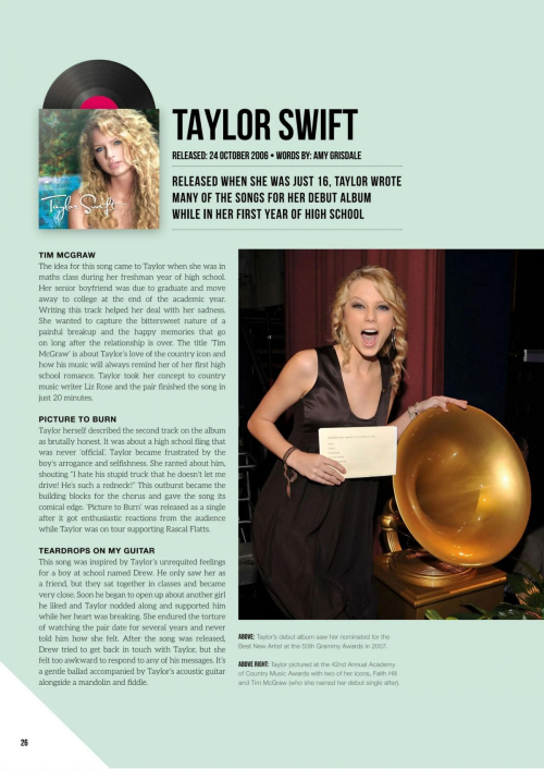 Taylor Swift The Fanbook 9th Edition, September 2025 85