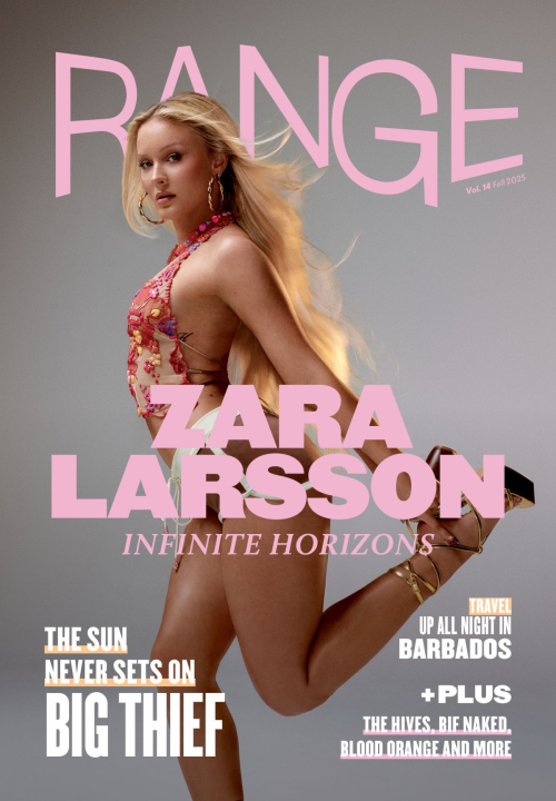Zara Larsson for Range, Fall 2025