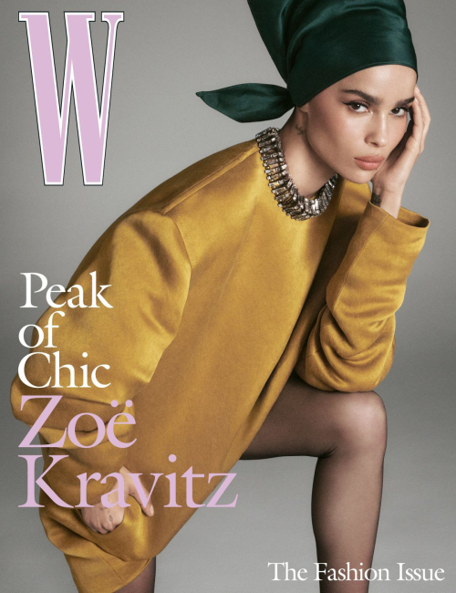 Zoe Kravitz for W Magazine, September 2025