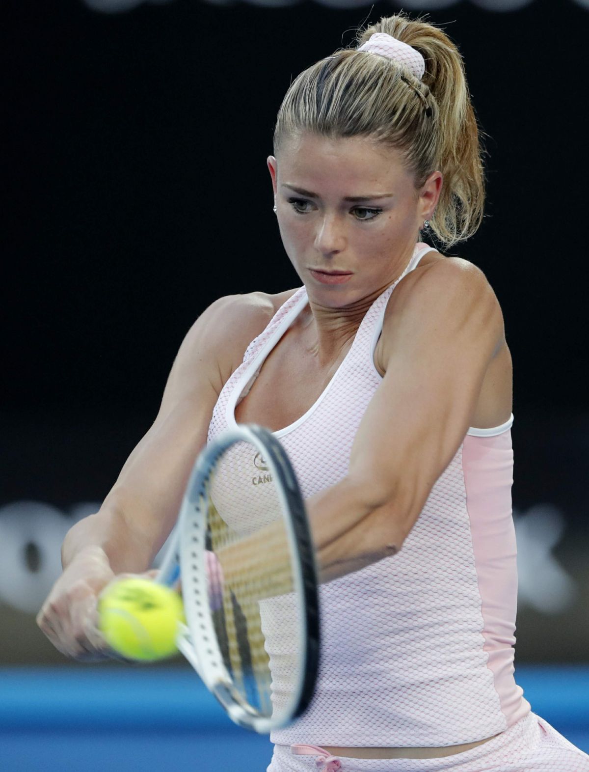 Camila Giorgi Stills at Australian Open Tennis Tournament ...