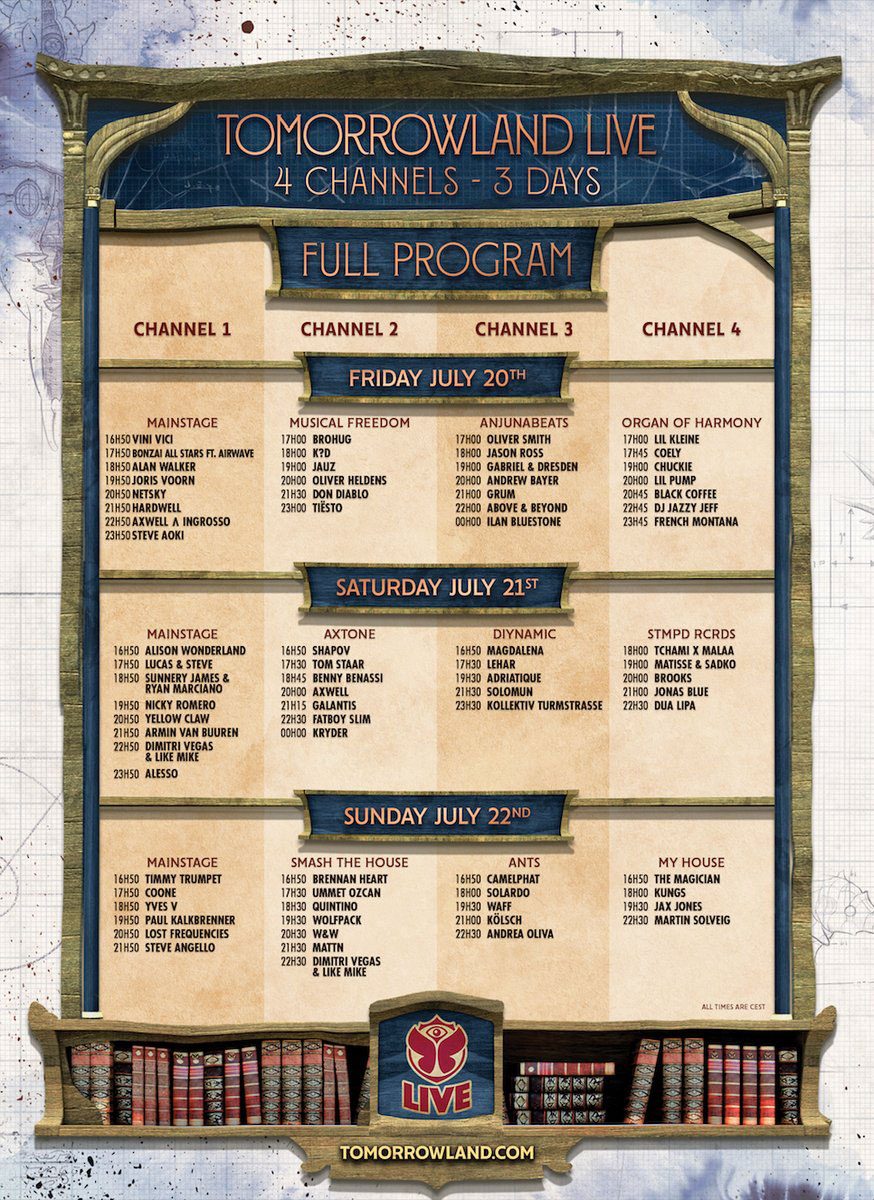 Watch Live Stream of Tomorrowland 2018 This Weekend 2018/07/20 Watch Live Stream of Tomorrowland 2018 This Weekend 2018/07/20