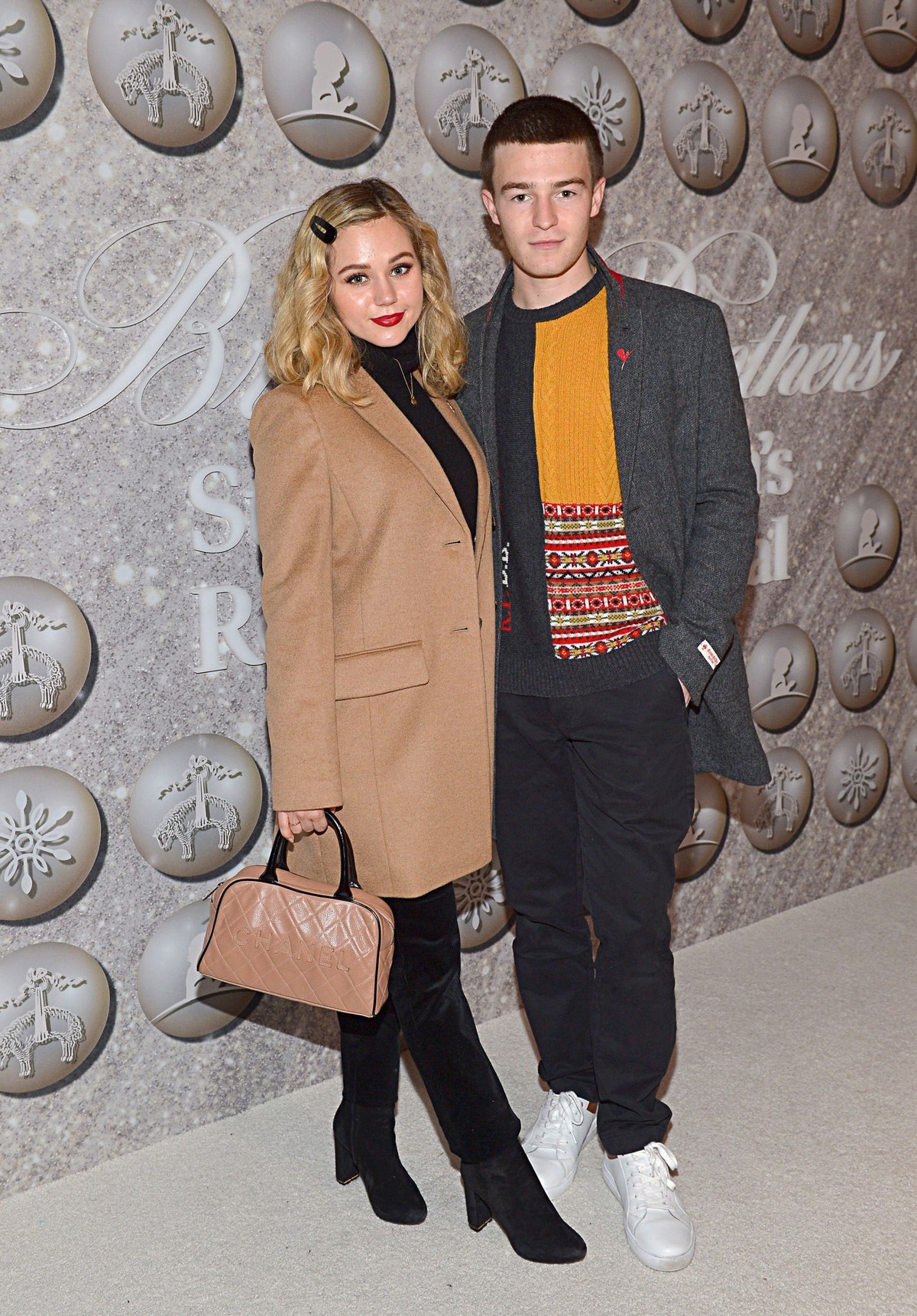 Brec Bassinger arrives Brooks Brothers Holiday Celebration St. Jude in