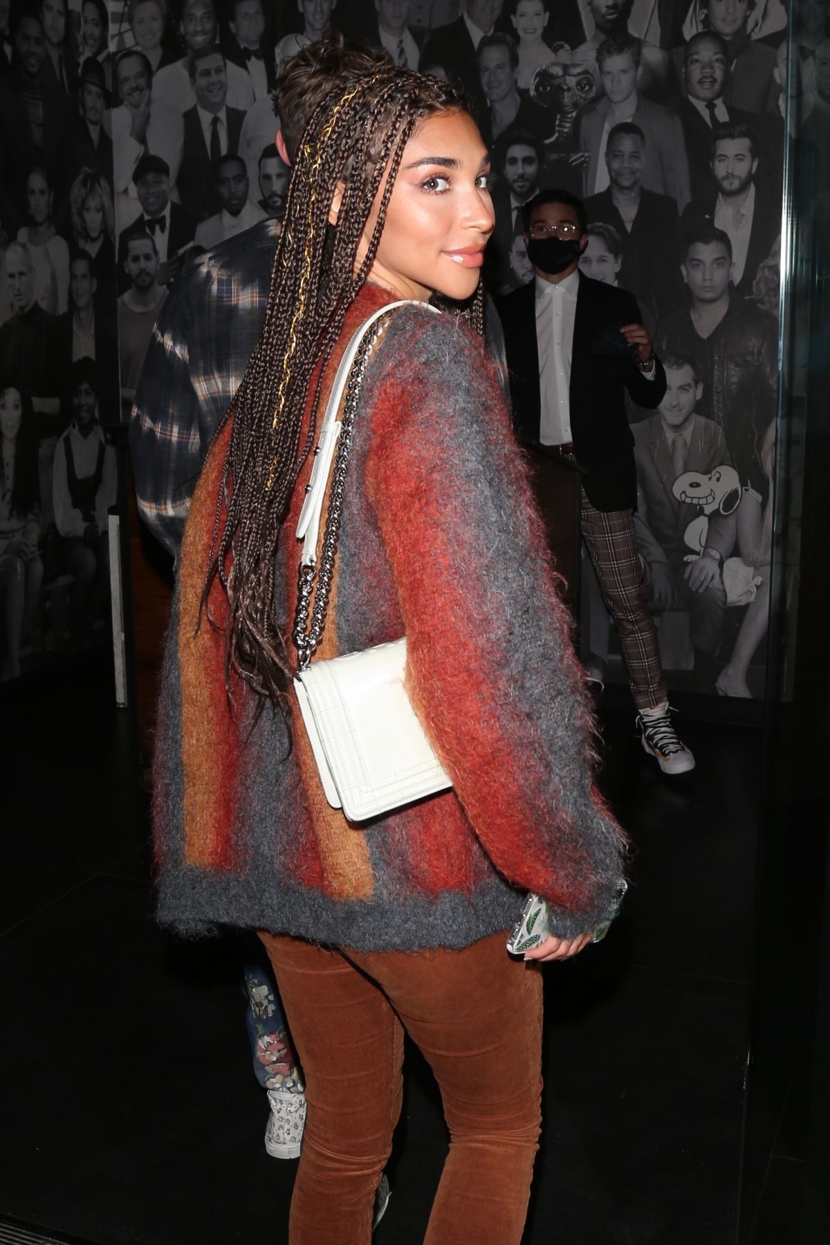 Chantel Jeffries and Andrew Taggart at Catch LA in West Hollywood 2020