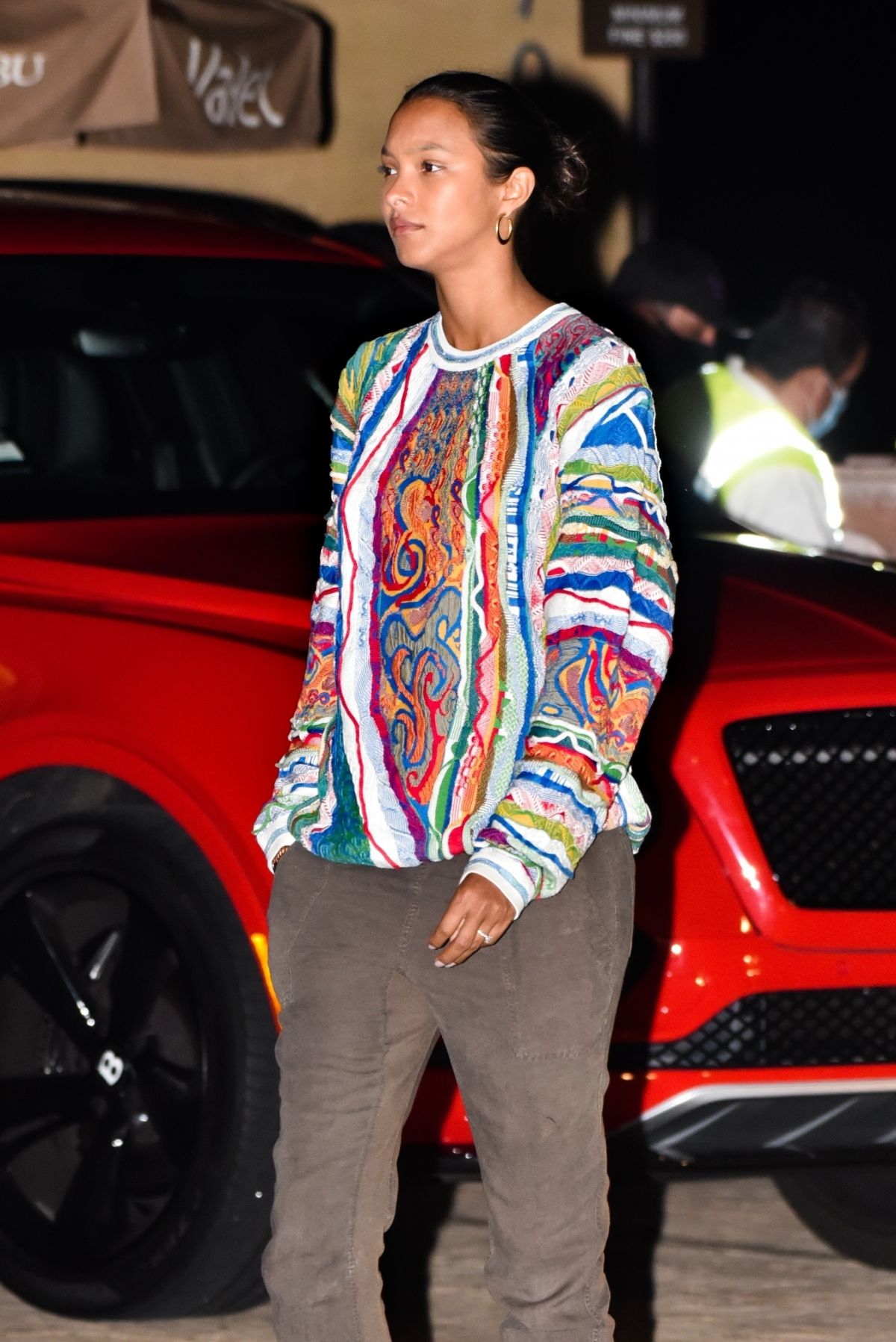 Lais Ribeiro Out for Dinner at Nobu in Malibu 2020/06/14 - Celebskart